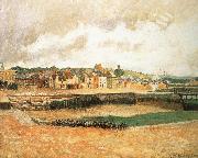 Camille Pissarro Fishing port Spain oil painting reproduction